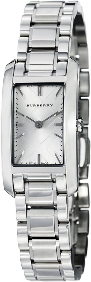 Burberry Heritage Silver Dial Silver Steel Strap Watch For Women - BU9500 Buy Now By Burberry