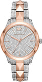 Michael Kors Runway Mercer Crystals Silver Dial Two Tone Steel Strap Watch For Women - MK6716 Buy Now By Michael Kors
