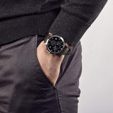 Hugo Boss Vesada Grey Dial Green Nylon Strap Watch for Men - 1513692 Buy Now By Hugo Boss