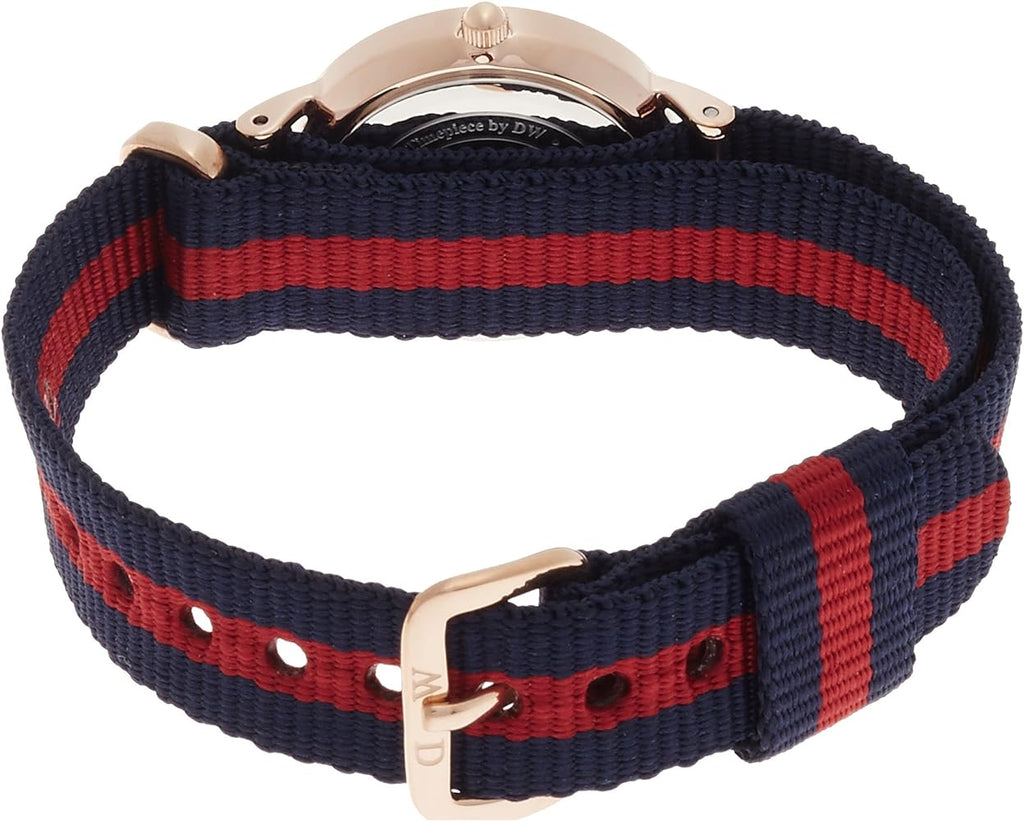 Daniel Wellington Classy Oxford White Dial Two Tone Nylon Strap Watch For Women - DW00100064 Buy Now By Daniel Wellington