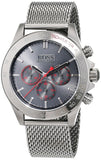 Hugo Boss Ikon Grey Dial Grey Mesh Bracelet Watch for Men - 1513443 Buy Now By Hugo Boss