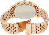 Michael Kors Lexington Chronograph White Dial Rose Gold Steel Strap Watch For Women - MK8313 Buy Now By Michael Kors
