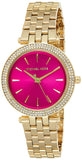 Michael Kors Darci Pink Dial Gold Steel Strap Watch for Women - MK3444 Buy Now By Michael Kors