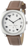 Marc Jacobs Mandy Silver Dial Brown Leather Strap Watch for Women - MJ1563 Buy Now By Marc Jacobs