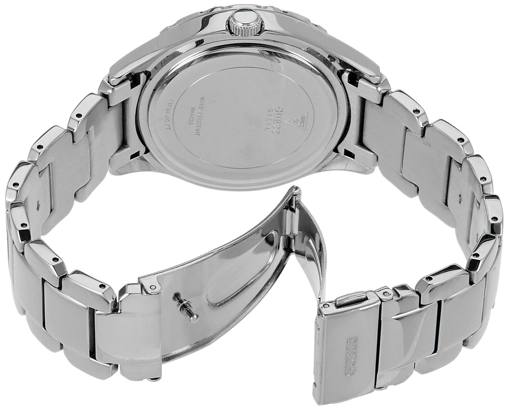 Guess Siren White Dial Silver Steel Strap Watch for Women - W0442L1 Buy Now By Guess
