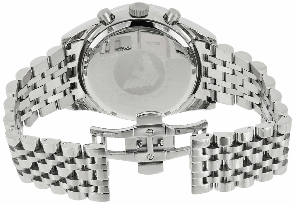 Emporio Armani Sportivo Chronograph Blue Stainless Steel Watch For Men - AR6072 Buy Now By Emporio Armani