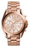 Michael Kors Bradshaw Rose Gold Dial Rose Gold Steel Strap Watch for Women - MK5503 Buy Now By Michael Kors