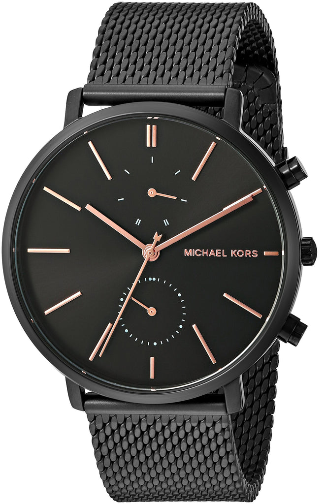 Michael Kors Jaryn Black Dial Black Stainless Steel Strap Watch for Men - MK8504 Buy Now By Michael Kors