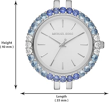 Michael Kors Darci Quartz White Dial Silver Steel Strap Watch For Women - MK4516 Buy Now By Michael Kors