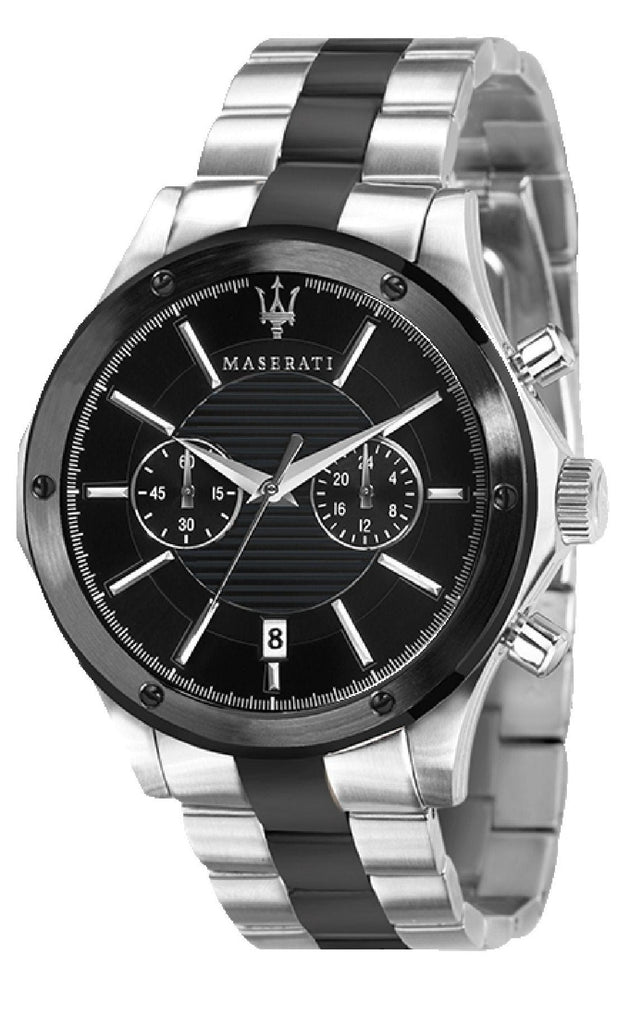 Maserati Circuito Chronograph Black Dial Two Tone Steel Strap Watch For Men - R8873627003 Buy Now By Maserati