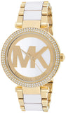 Michael Kors Parker White Dial Two Tone Steel Strap Watch for Women - MK6313 Buy Now By Michael Kors