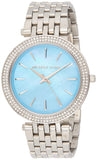 Michael Kors Darci Mother of Pearl Blue Dial Silver Steel Strap Watch for Women - MK3515 Buy Now By Michael Kors