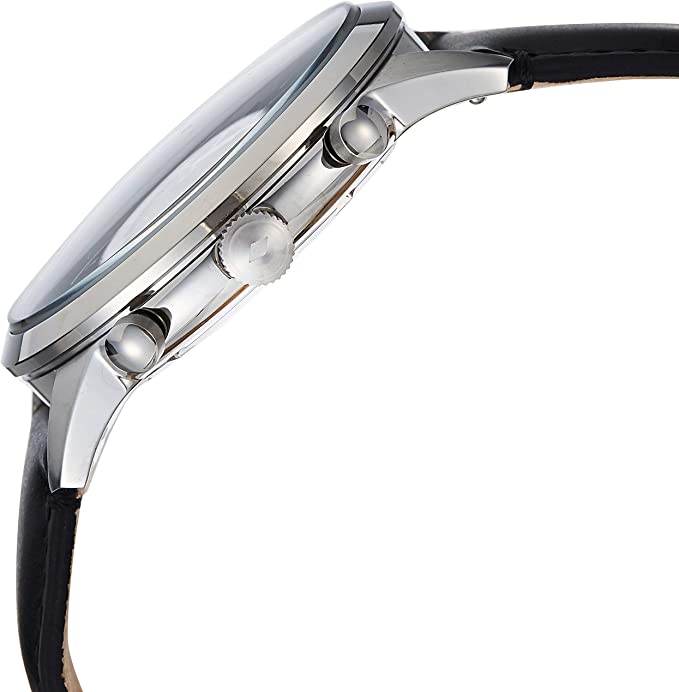 Fossil Townsman Multifunction Black Dial Black Leather Strap Watch for Men - FS5396 Buy Now By Fossil