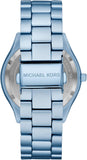 Michael Kors Slim Runway Blue Dial Blue Steel Strap Watch For Women - MK4548 Buy Now By Michael Kors