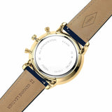 Fossil Neutra Chronograph Blue Dial Blue Leather Strap Watch for Men - FS5790 Buy Now By Fossil