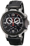 Tissot T Race Chronograph Black Dial Black Rubber Strap Watch for Men - T048.417.27.057.00 Buy Now By Tissot