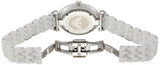 Emporio Armani Giannti T Bar Quartz Mother of Pearl Dial White Steel Strap Watch For Women - AR1485 Buy Now By Emporio Armani