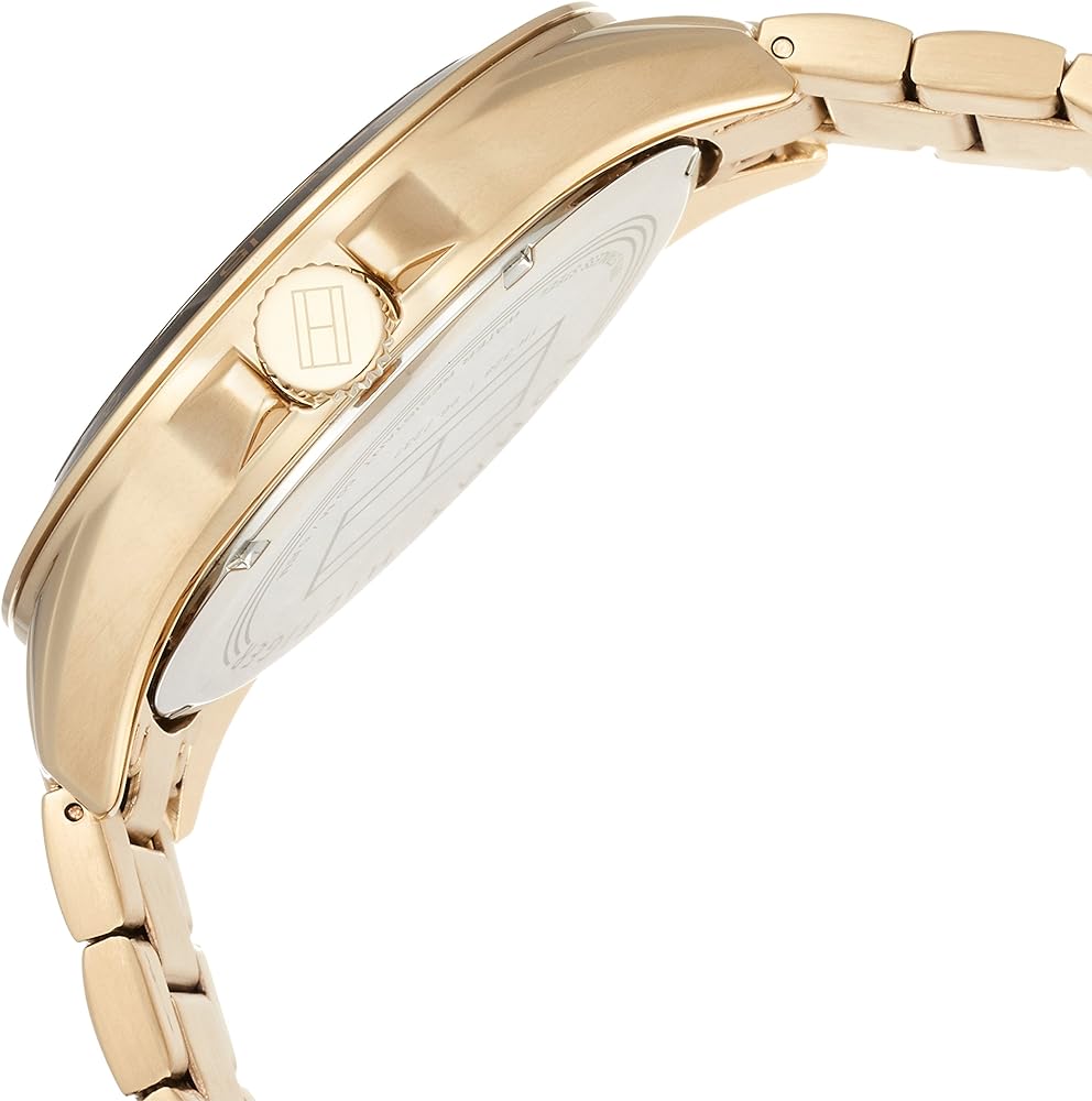 Tommy Hilfiger Sport White Dial Gold Steel Strap Watch for Men - 1791365 Buy Now By Tommy Hilfiger