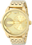 Diesel Mini Daddy Gold Dial Gold Steel Strap Watch For Men - DZ7306 Buy Now By Diesel