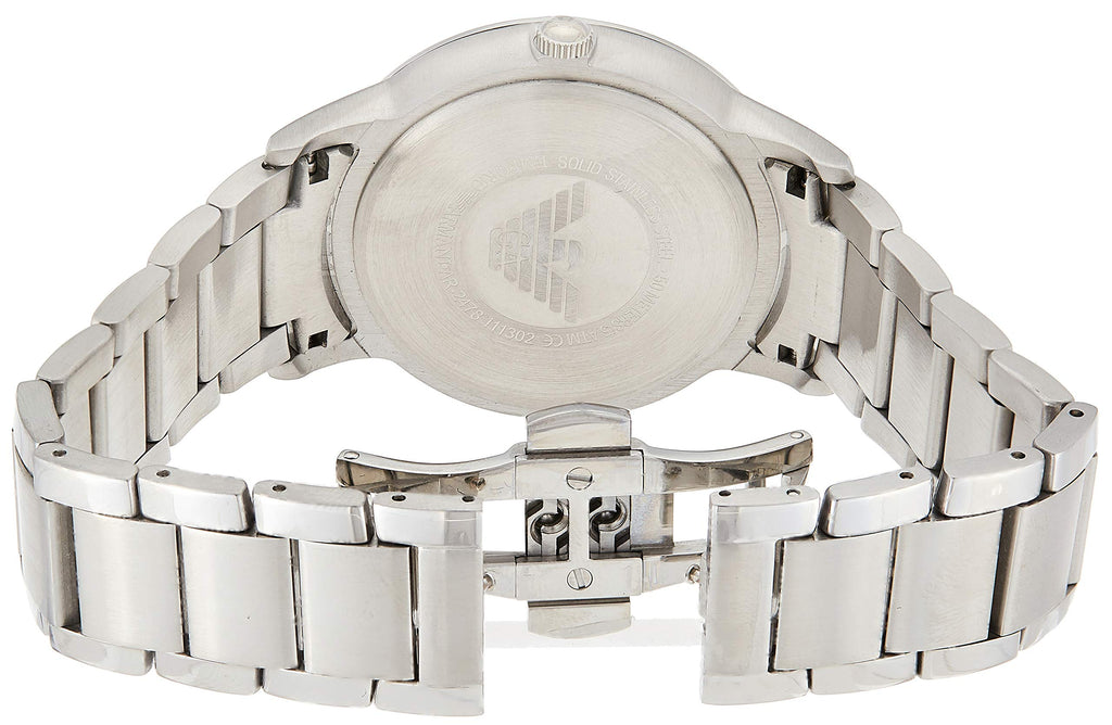 Emporio Armani Classic Quartz Silver Dial Silver Steel Strap Watch For Men - AR2478 Buy Now By Emporio Armani