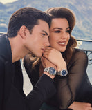 Guess Altitude Chronograph Blue Dial Silver Steel Strap Watch for Men - GW0329G1 Buy Now By Guess