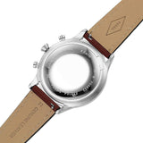 Fossil Retro Pilot Chronograph Blue Dial Brown Leather Strap Watch for Men - FS5832 Buy Now By Fossil