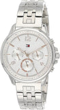 Tommy Hilfiger Harper Chronograph White Dial Silver Steel Strap Watch For Women - 1782222 Buy Now By Tommy Hilfiger