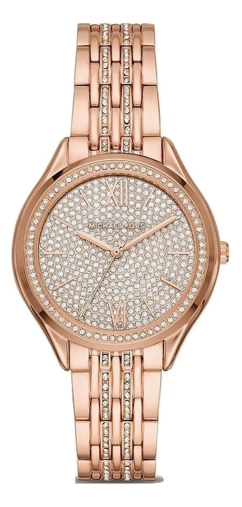 Michael Kors Cinthia Mother of Pearl Rose Gold Dial Rose Gold Steel Strap Watch for Women - MK3643 Buy Now By Michael Kors