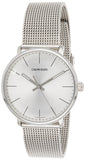 Calvin Klein White Dial Silver Mesh Bracelet Watch for Women - K8M21126 Buy Now By Calvin Klein