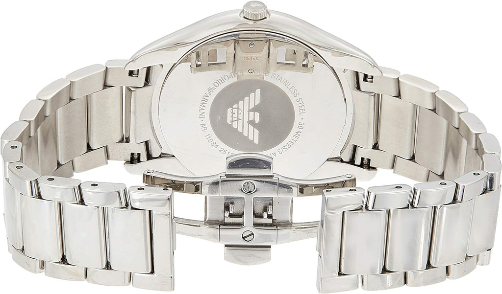 Emporio Armani Dress Quartz Silver Dial Silver Steel Strap Watch For Men - AR11084 Buy Now By Emporio Armani