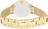 Guess Chelsea Crystals Mother of Pearl White Dial Gold Mesh Bracelet Watch For Women - W0647L7 Buy Now By Guess