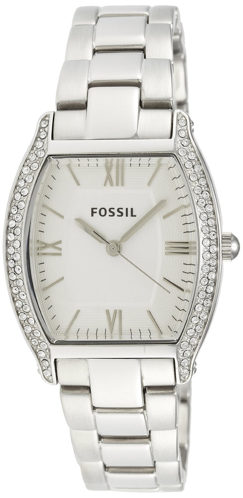 Fossil Wallace Silver Dial Silver Steel Strap Watch for Women - ES3174 Buy Now By Fossil
