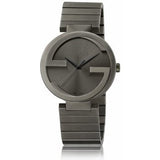 Gucci G Interlocking Quartz Grey Dial Grey Steel Strap Watch For Men - YA133210 Buy Now By Gucci