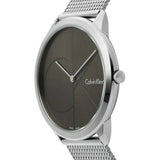 Calvin Klein Minimal Grey Dial Silver Mesh Bracelet Watch for Women - K3M231Y3 Buy Now By Calvin Klein