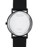 Movado Sapphire Black Dial Black Leather Strap Watch for Men - 606884 Buy Now By Movado