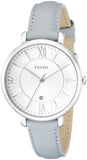 Fossil Jacqueline White Dial Light Blue Leather Strap Watch for Women - ES3821 Buy Now By Fossil