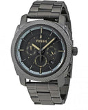 Fossil Machine Chronograph Grey Dial Grey Steel Strap Watch for Men - FS5172 Buy Now By Fossil