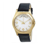 Marc Jacobs Baby Dave Gold Dial Black Leather Strap Watch for Women - MBM1264 Buy Now By Marc Jacobs