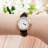 Tissot Carson Lady Steel Quartz Brown Leather Strap Watch For Women - T085.210.36.011.00 Buy Now By Tissot