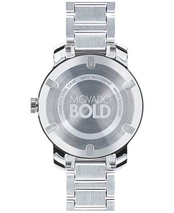 Movado Bold Silver Dial Silver Steel Strap Watch for Women - 3600244 Buy Now By Movado