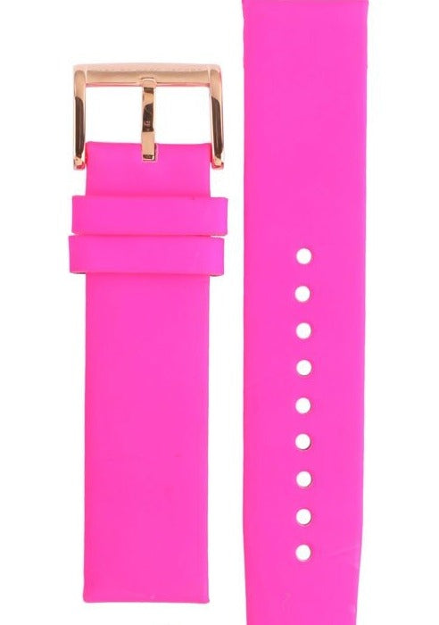 Marc Jacobs Henry Skeleton Pink Dial Pink Leather Strap Watch for Women - MBM1243 Buy Now By Marc Jacobs