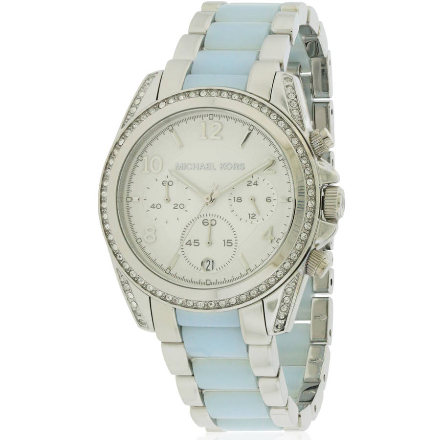 Michael Kors Blair Silver Dial Two Tone Steel Strap Watch for Women - MK6137 Buy Now By Michael Kors