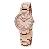 Fossil Virginia Pink Dial Pink Steel Strap Watch for Women - ES4482 Buy Now By Fossil