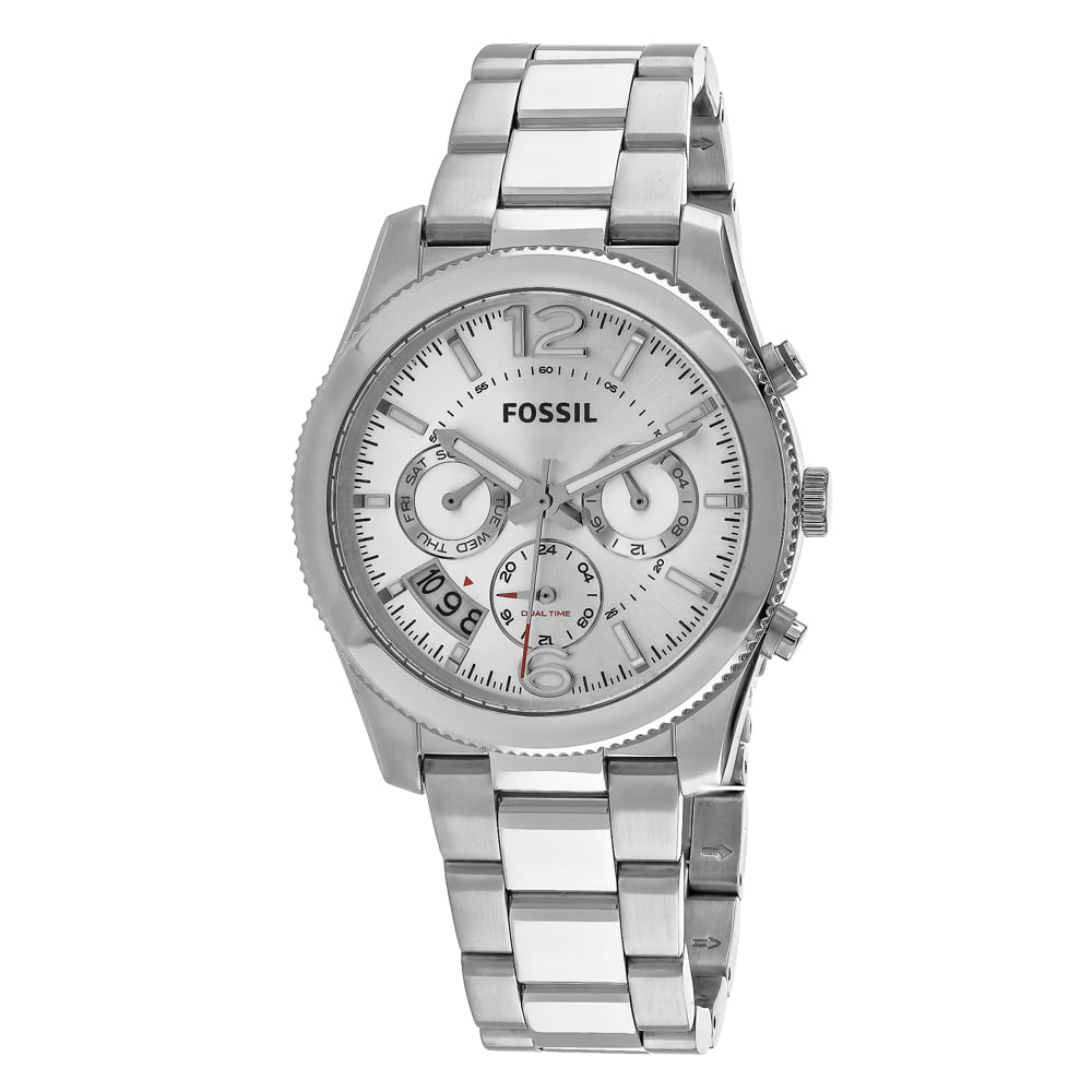Fossil Boyfriend Multifunction Silver Dial Silver Steel Strap Watch for Women - ES3883 Buy Now By Fossil