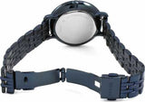 Fossil Jacqueline Blue Dial Blue Steel Strap Watch for Women - ES4094 Buy Now By Fossil