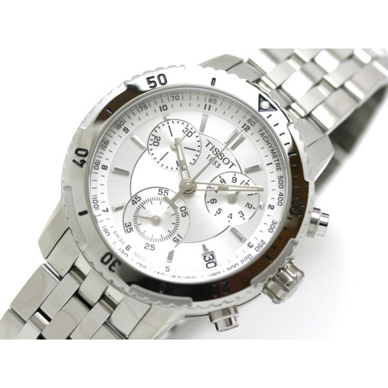 Tissot PRS 200 Chronograph Silver Dial Watch For Men - T067.417.11.031.00 Buy Now By Tissot