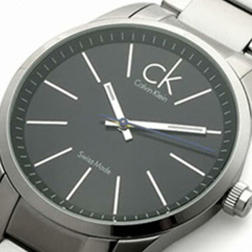 Calvin Klein Bold Grey Dial Silver Steel Strap Watch for Men - K2241107 Buy Now By Calvin Klein