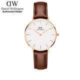 Daniel Wellington Petite St Mawes White Dial Brown Leather Strap Watch For Women - DW00100175 Buy Now By Daniel Wellington