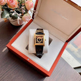 Versace VD-25 Diamonds Black Dial Black Leather Strap Watch for Women - VQF020015 Buy Now By Versace