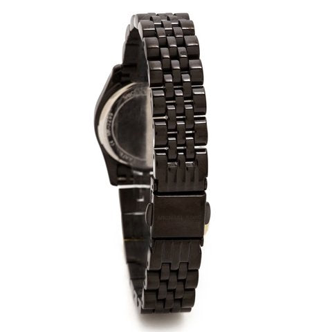 Michael Kors Lexington Quartz Black Dial Black Steel Strap Watch for Women - MK3299 Buy Now By Michael Kors